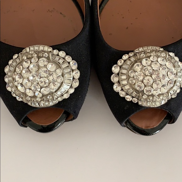 Giusseppe Zanotti Satin peep toe Pumps size 40 - Picture 4 of 4